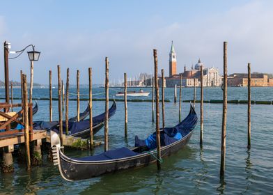 Venice Lagoon Gondolas