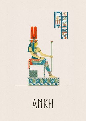 Egypt mythology God Ankh