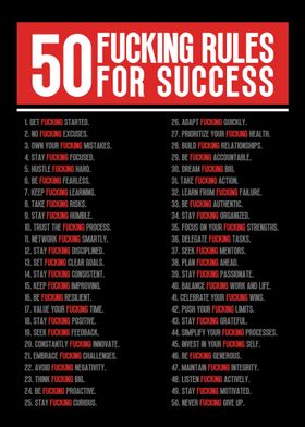 50 Rules For Success