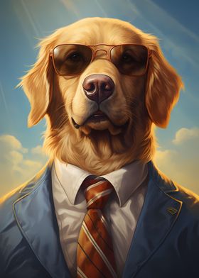 Gentleman Golden Retriever