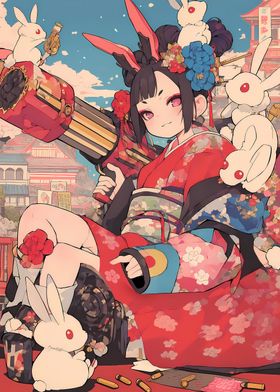 Bunny Blaster Geisha