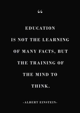 Einstein Education Quote