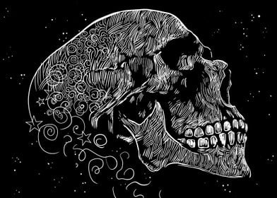Dreamer Decorative Skull
