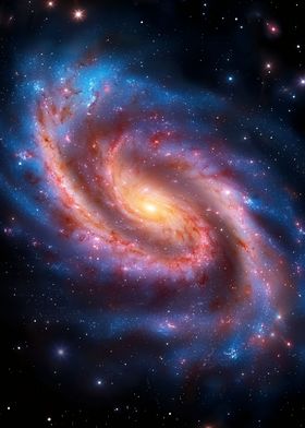 Stunning Spiral Galaxy