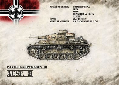 Panzerkampfwagen III H