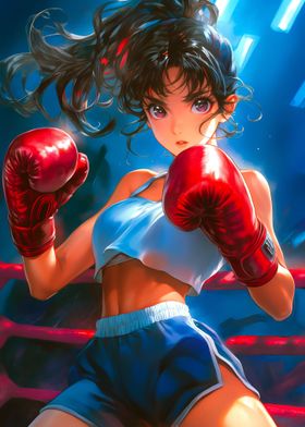 Anime Boxing Girl