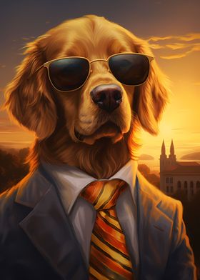 Gentleman Golden Retriever