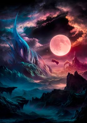 Alien Moonlight Realms