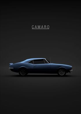 1967 Camaro Blue