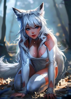 Foxgirl Anime Girl