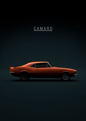 Camaro 1967 Orange