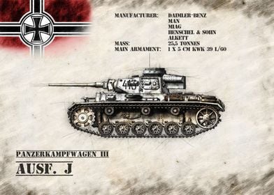 Panzerkampfwagen III J