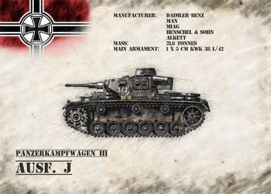 Panzerkampfwagen III J