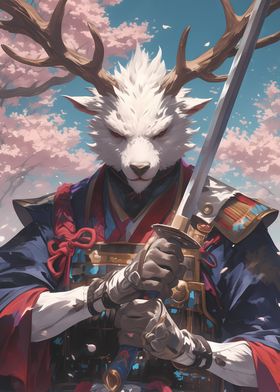 Reindeer Samurai Blossom