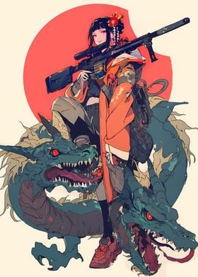 Geisha Dragon Hunter