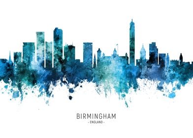 Birmingham Skyline England