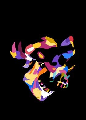 Skull Pop Art