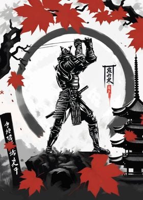 samurai japan art