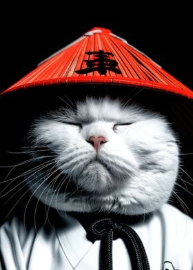 samurai cat