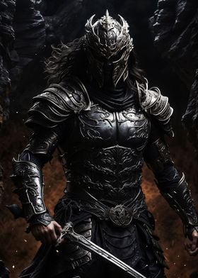 Knight in Black Armor