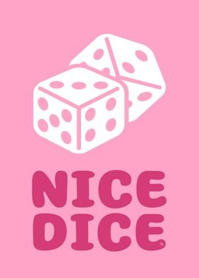 Pink Nice Dice