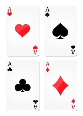 Poker Ace Playing Cards