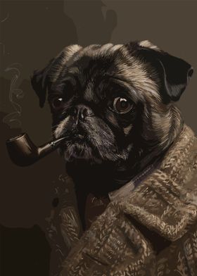 Smoking Dog