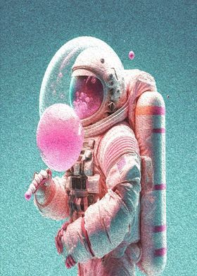 bubble astronot