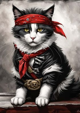 Cat Pirate 