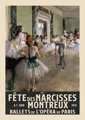 Degas Ballet Class