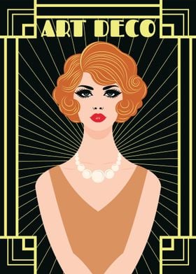 Art Deco Portrait