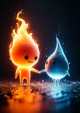 Lets be friends fire water