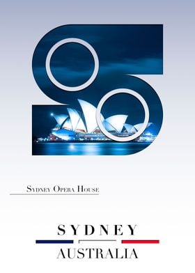 Opera Sydney Letter S
