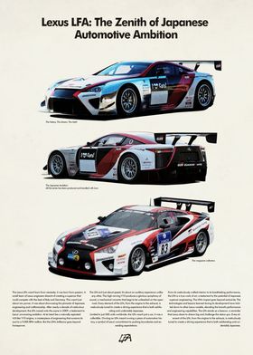 Lexus LFA Race Cars