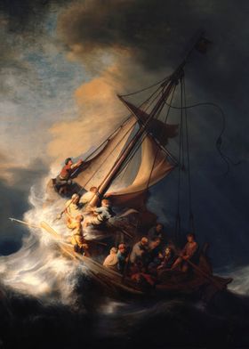 The storm on the sea 1633