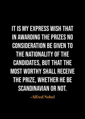 Alfred Nobel quotes 