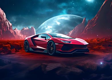 Supercar on Mars