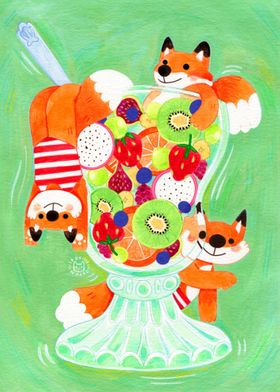 Foxes n Fruits