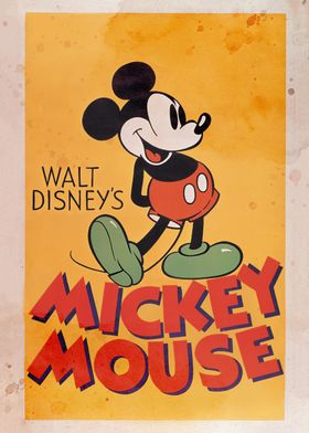 Mickey & Friends Retro Posters-preview-2