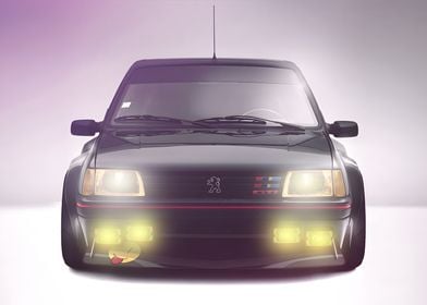 PEUGEOT 205 GTi CUSTOMIZED