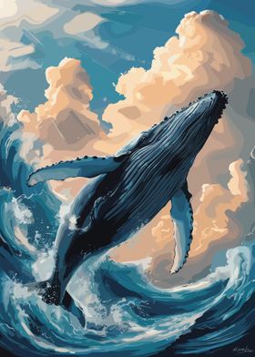 Fantasy Sea Whale