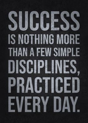 Success Practiced Everyday