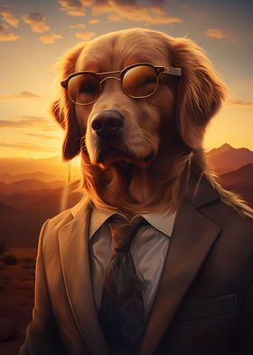 Gentleman Golden Retriever