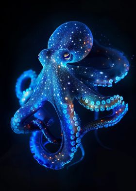 Neon Octopus