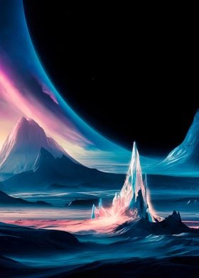 Celestial Ice Peaks