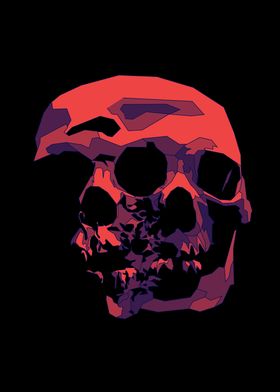 Twin Skull Pop Art