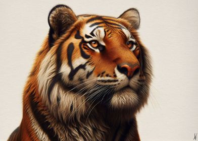 Tiger Portrait 