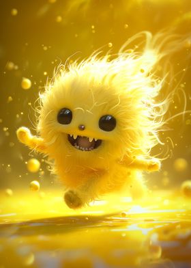 Unfluffy Yellow Monster