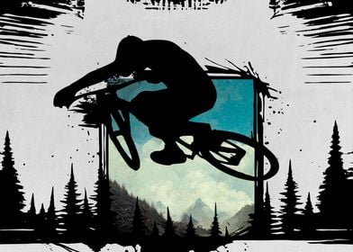 Forest MTB Rider 