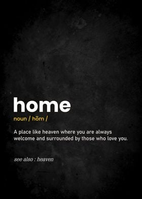 HOME definition